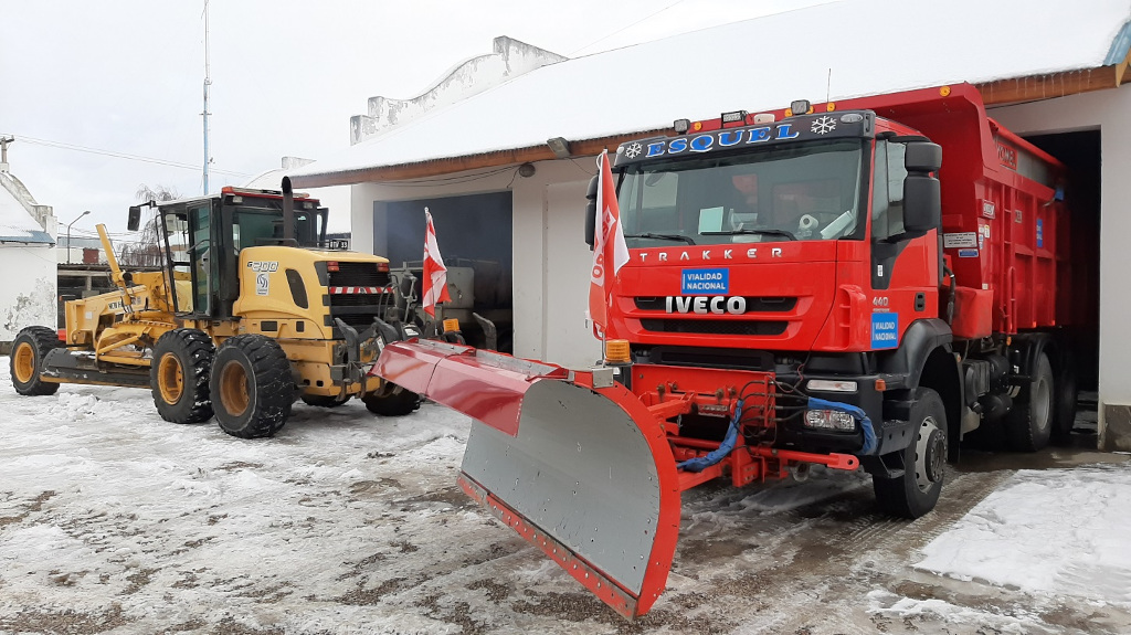 Comenzaron los operativos de invierno a bordo de camiones IVECO